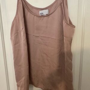 Women's Pink Sleeveless Top
